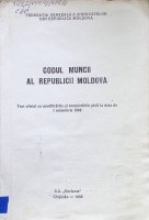 Codul muncii al Republicii Moldova