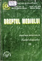 Dreptul mediului: Partea specială