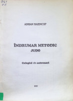 Îndrumar metodic judo. Colegiul de antrenori