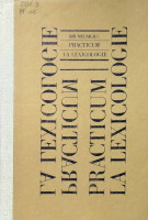 Practicum la lexicologie