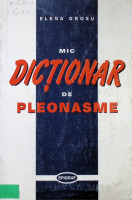 Mic dicţionar de pleonasme