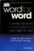 Word for word: Make the right choice, Get the right meaning