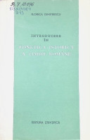 Întroducere în fonetica istorică a limbii române