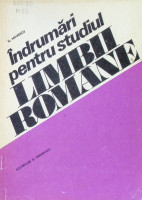 Îndrumări pentru studiul limbii române: vocabular și gramatică