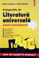 Compendiu de literatură universală pentru bacalaureat