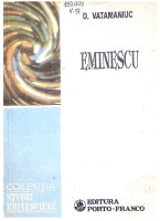 Eminescu: Contribuţii documentare