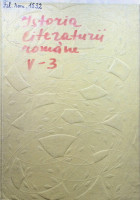 Istoria literaturii române