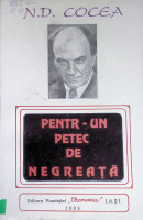 Pentr-un petec de negreaţă
