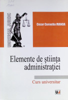 Elemente de ştiinţa administraţiei