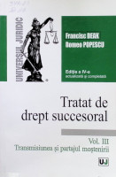 Tratat de drept succesoral