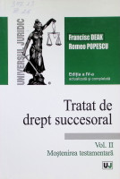 Tratat de drept succesoral