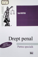 Drept penal: Partea spesială Vol. I