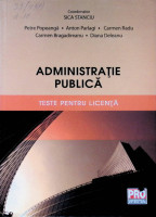 Administraţie publică: teste pentru licenţe