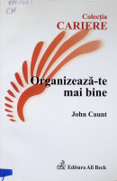 Organizează-te mai bine