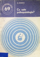 Ce estepsihopatologia ?
