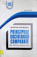 Principiile sociologiei comparate