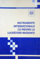 Instrumente Internaţionale cu privire la lucrătorii migranţi