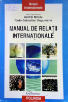 Manual de relaţii internaţionale