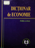 Dicţionar de economie