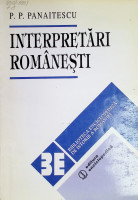 Interpretări româneşti: Studiu de istorie economică şi socială