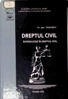 Dreptul civil: Introducere în dreptul civil