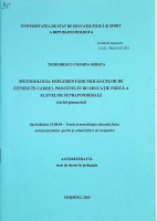 Mitodologia implementării mijloacelor de fitness în cadrul procesului de educație fizică a elevelor supraponderabile (ciclul gimnazial)