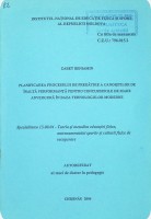 Planificare procesului de pregătire a casnoiștilor de înaltă performanță pentru concursurile de mate anvergură în baza tehnologiilor moderne