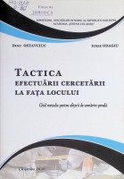 Tactica efectuării cercetării la fața locului