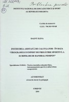 Instruirea asistată de calculator - în baza ”Programului expert de pregătire sportivă a echipelor de handbal feminin”