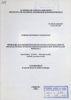 Probleme ale minimizării delicvenței juvenile: aspecte sociale (în baza investigației sociologice din județul Iași - România)