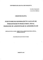 Purtătorii de informație în calitate de înregistrări în probatoriul penal probleme de administrare și admisibilitate