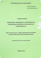 Combaterea terorismului contemporan și consolidarea sistemului de securitate internațională