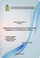 Protecția datelor cu cararter personal în procesul penal