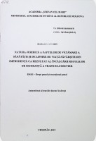 Natura juridică a faptelor de vătămare a sănătății și de lipsire de viață săvîrșite din imprudență ca rezultat al încălcării regulilor de siguranță a traficului rutier