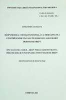 Răspunderea juridică contravențională ca modalitate a constrîngerii statale în domeniul asigurării ordinii de drept