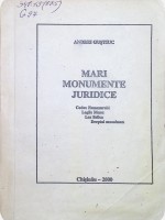 Mari monumente juridice