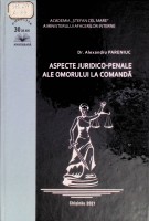 Aspecte juridico-penale ale omorului la comandă