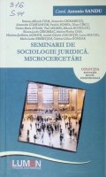 Seminarii de sociologie juridică. Microcercetări