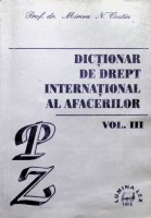 Dicționar de drept internațional al afacerilor