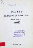 Bazele statului și dreptului.