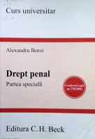 Drept penal. Partea specială. Conform Legii nr. 278/2006