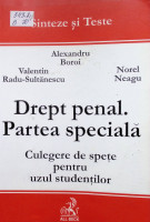 Drept penal. Partea specială