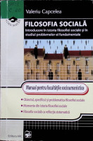 Filosofia socială. Introducere în istoria filosofiei sociale și în studiul problemelor ei fundamentale