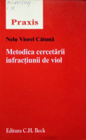 Metodica cercetării infracțiunii de viol