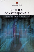 Curtea Constituțională. Culegere de hotărîri și decizii 2003