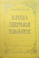 Curs de istoria dreptului românesc