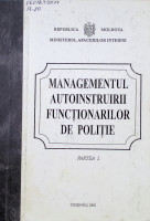 Managementul autoinstruirii funcționarilor de poliție