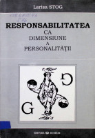 Responsabilitatea ca dimensiune a personalității