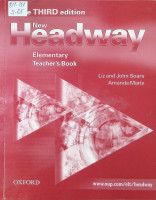 New Headway: Elementery Teacher’s Book