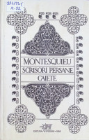 Scrisori persane. Caiete: Roman epistolar